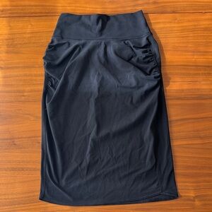 Athleta Transcend Skirt Black Medium